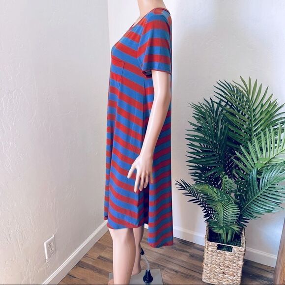 LuLaRoe Carly Hi-Low Swing Dress SMALL - Picture 4 of 10